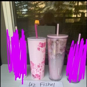 Starbucks Sakura cups for @cinderellaatm